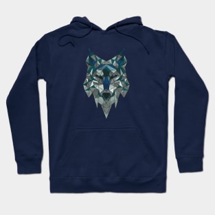 Polygonal Wolf Hoodie